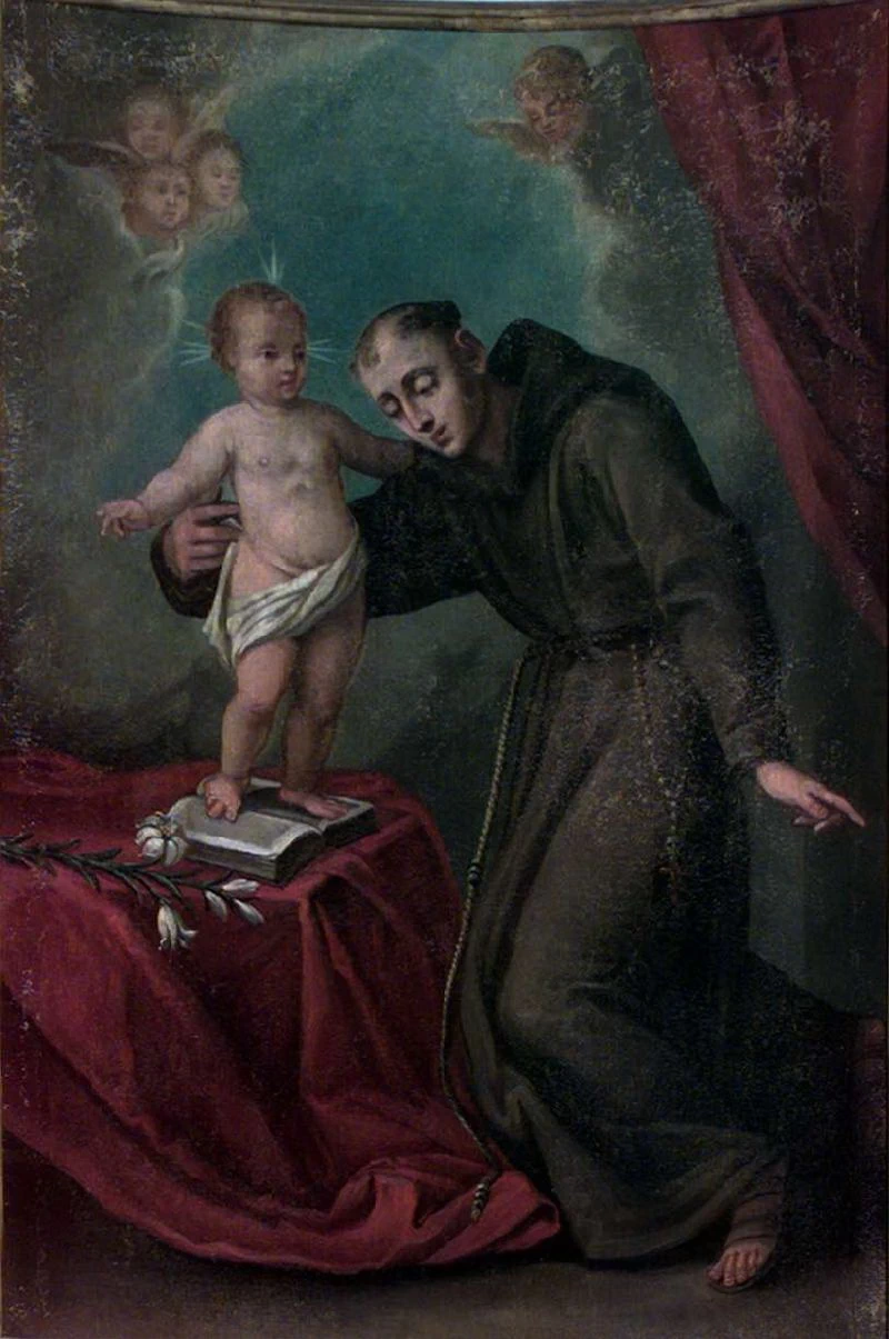 Sant'Antonio di Padova con Gesù Bambino